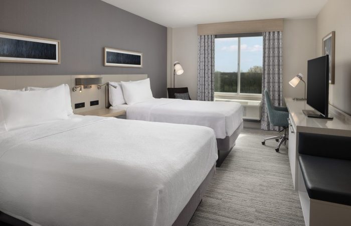 hotel room block