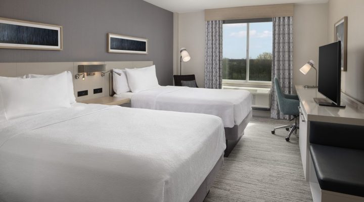 hotel room block