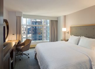 affordable Manhattan hotel block