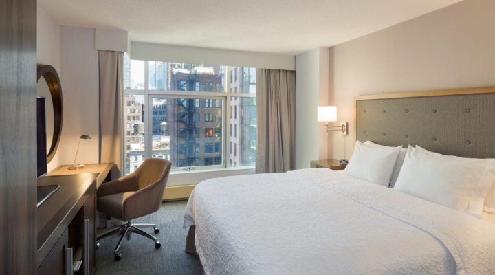 affordable Manhattan hotel block